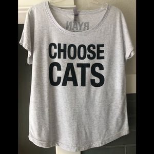 🍁3/$20 Choose Cats Next Level Women M -Ryan Adams